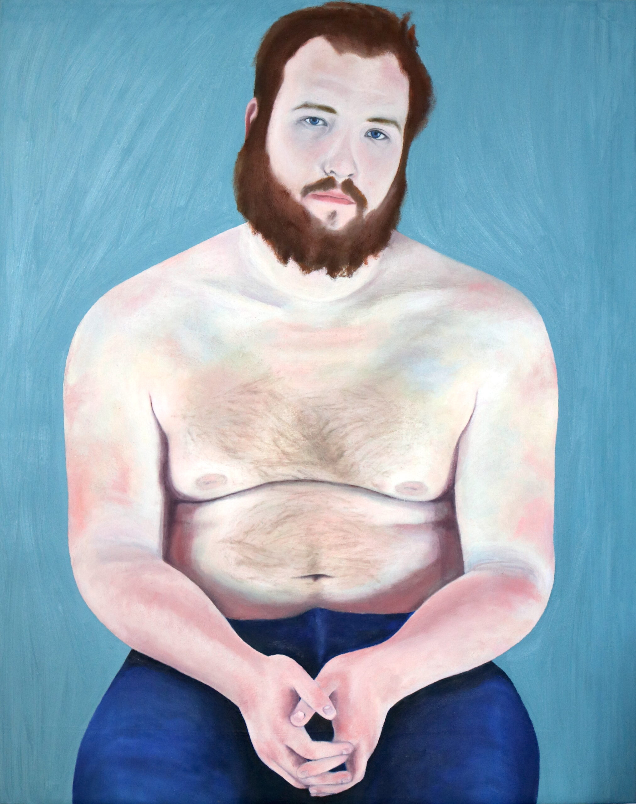 Brother, oil on canvas, 90×70 cm