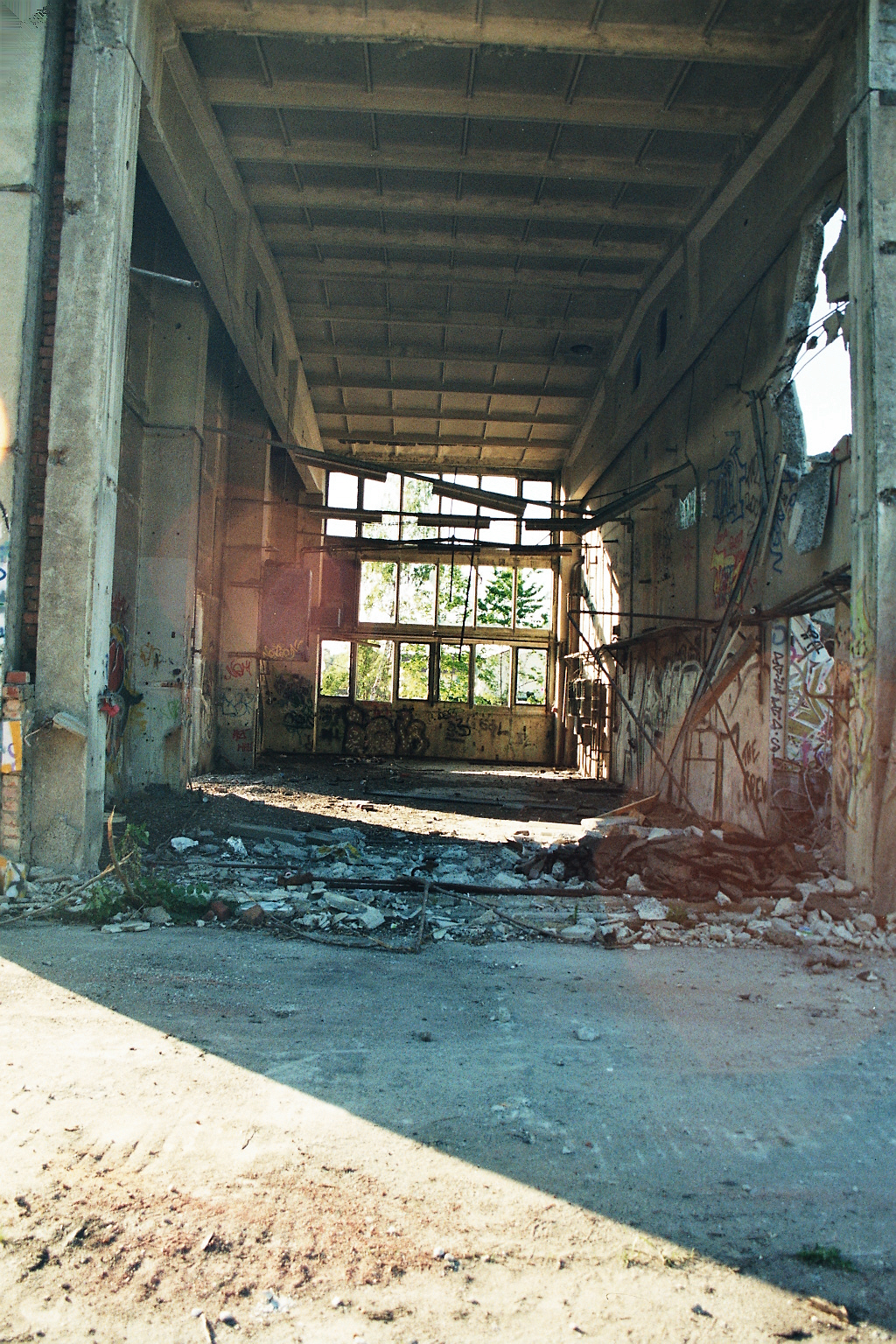 Ruin, analog photography