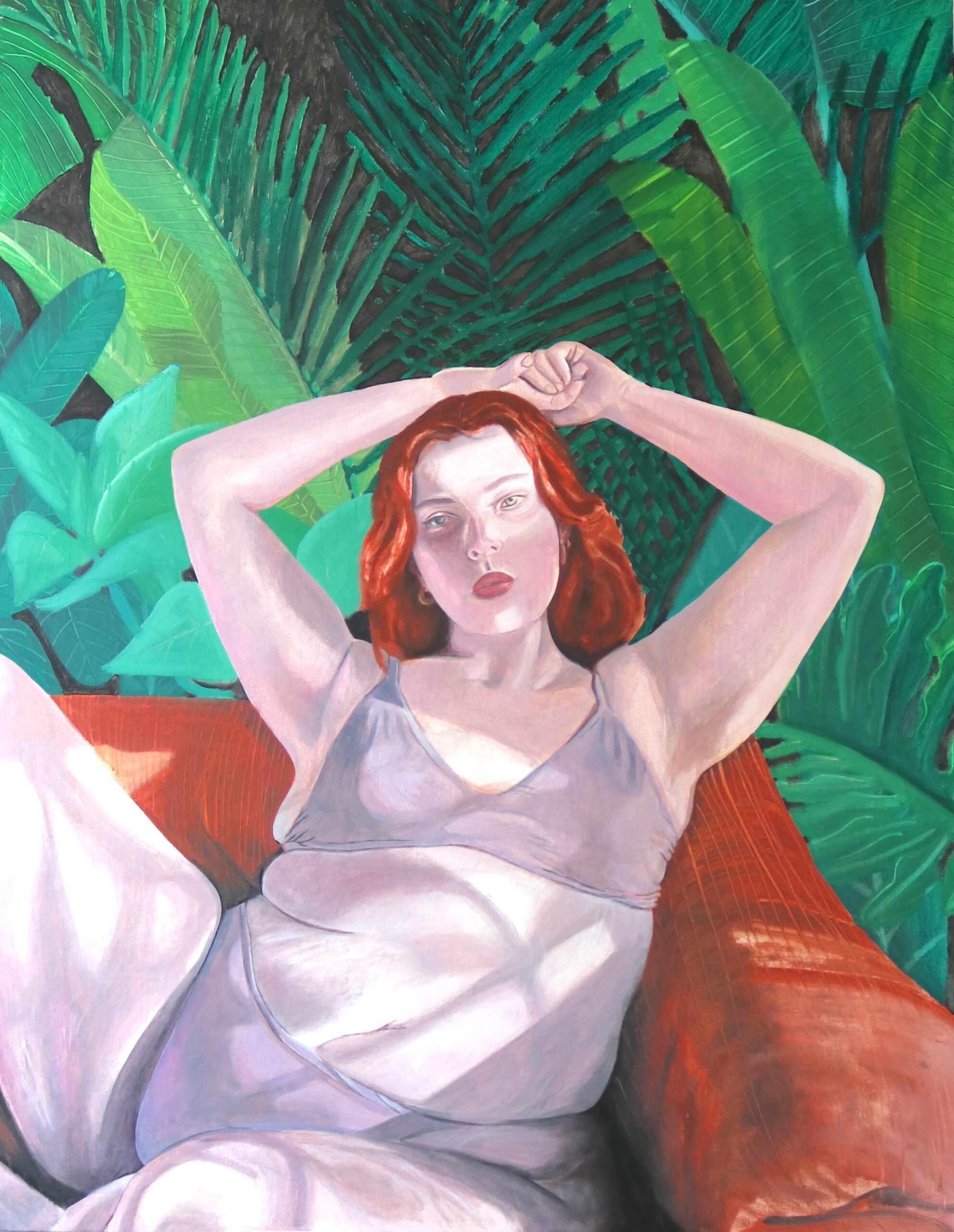 Jessica, oil on canvas, 114×146 cm
